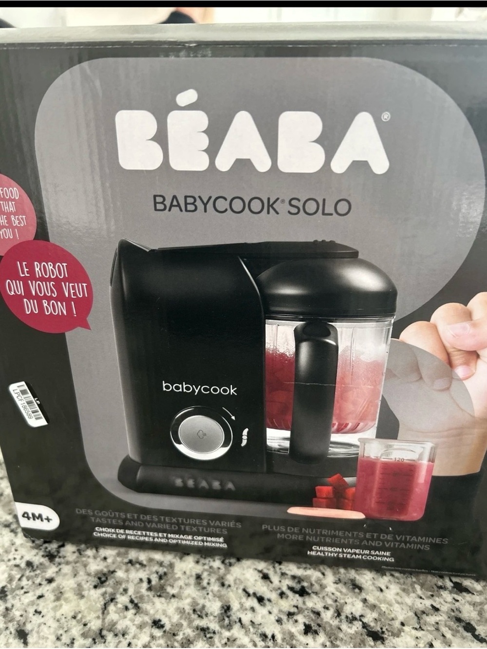 BÉABA Babycook Solo Baby Food Maker — Black
